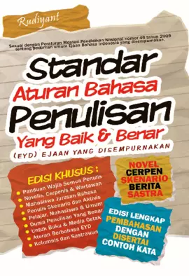 Standar Aturan Penulisan Bahasa Yang Baik dan Benar - bacabuku(dot)com