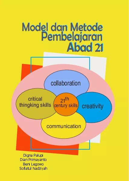 Model dan metode pembelajaran abad 21