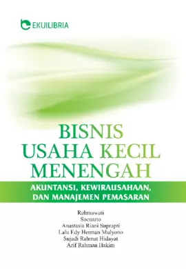 Bisnis Usaha Kecil Menengah; Akuntansi, Kewirausahaan dan Manajemen Pemasaran 