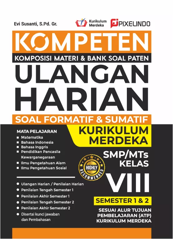 Kompeten Ulangan Harian Kurikulum Merdeka SMP/MTs Kelas VIII
