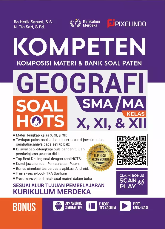 Kompeten Geografi SMA/MA Kelas X,XI,XII