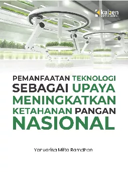 Pemanfaatan teknologi sebagai upaya meningkatkan ketahanan pangan nasional