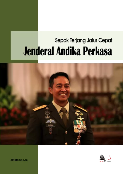 Sepak Terjang Jalur Cepat Jenderal Andika Perkasa