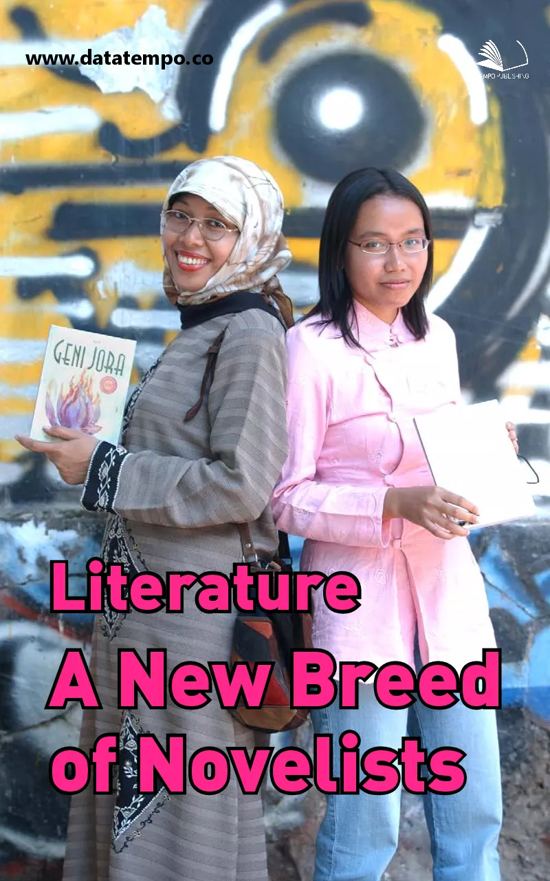 Literature a new breed of novelists