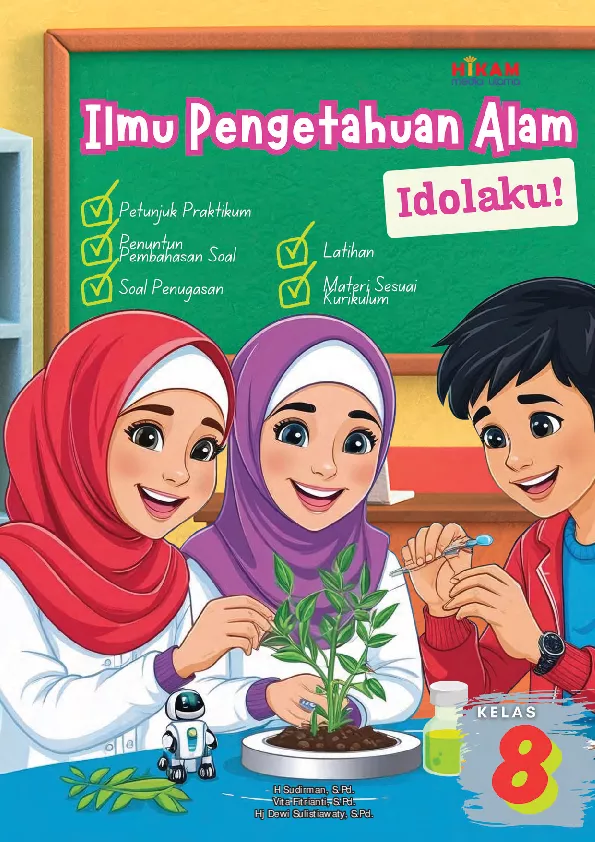 Ilmu Pengetahuan Alam, Idolaku Kelas 8