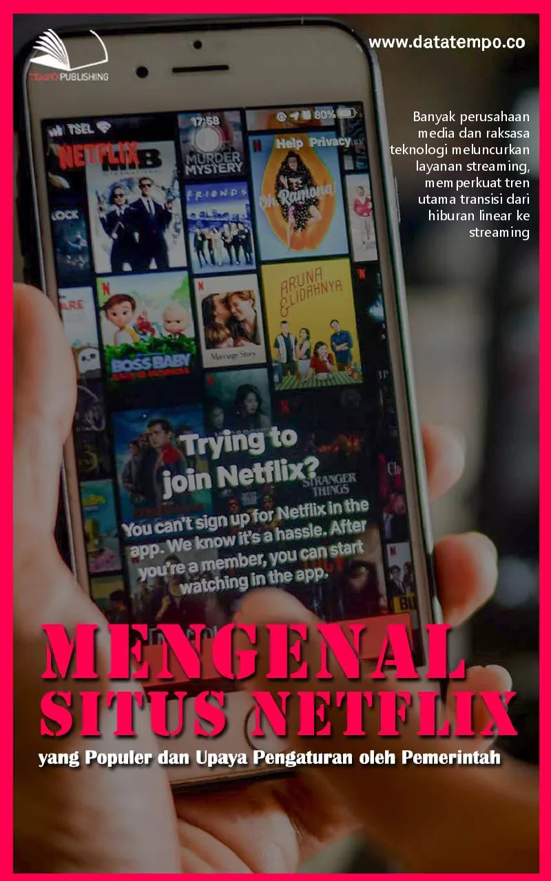 Mengenal situs netflix yang populer dan upaya pengaturan oleh pemerintah