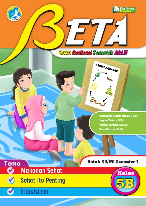 BETA 5B Buku Evaluasi Tematik Aktif untuk SD/MI Kelas 5