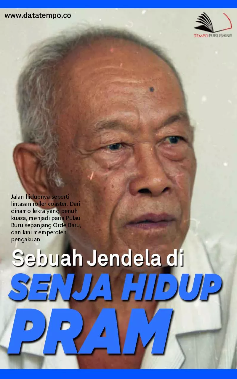 Sebuah jendela di senja hidup Pram