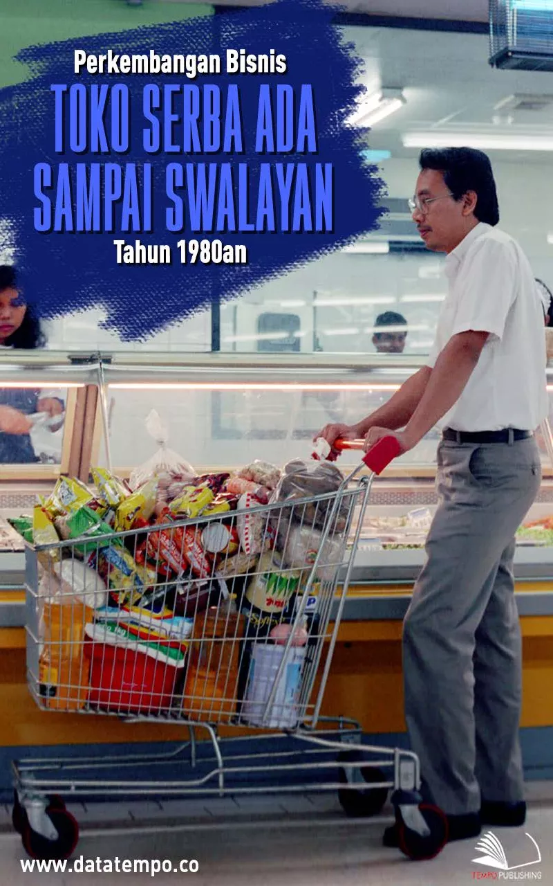 Perkembangan bisnis toko serba ada sampai swalayan tahun 1980an
