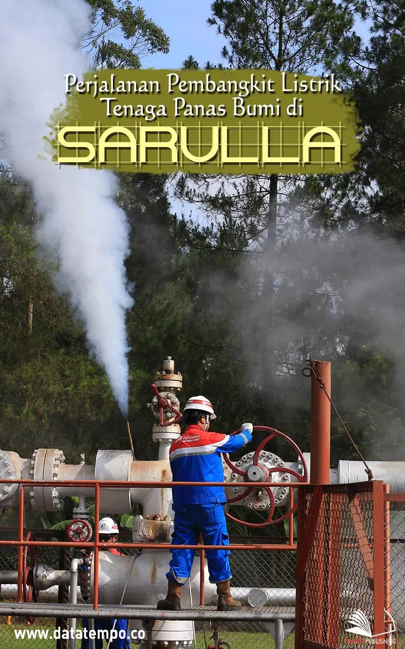Perjalanan pembangkit listrik tenaga panas bumi di Sarulla