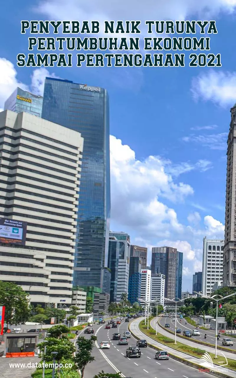 Penyebab Naik Turunya Pertumbuhan Ekonomi Sampai Pertengahan 2021