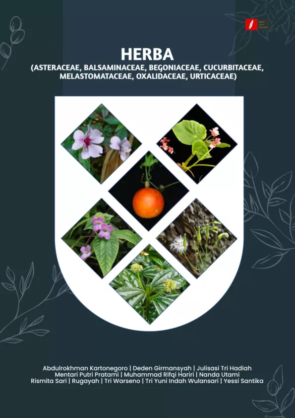 HERBA (ASTERACEAE, BALSAMINACEAE, BEGONIACEAE, CUCURBITACEAE, MELASTOMATACEAE, OXALIDACEAE, URTICACEAE)