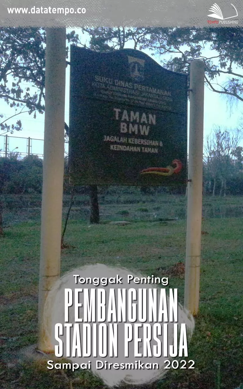 Tonggak penting pembangunan Stadion Persija sampai diresmikan 2022