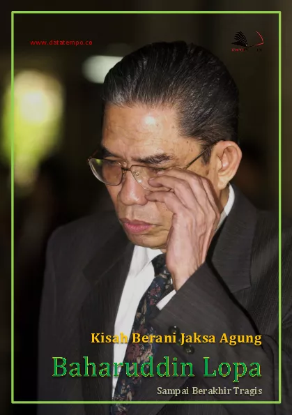 Kisah berani jaksa agung Baharudin Lopa sampai berakhir tragis
