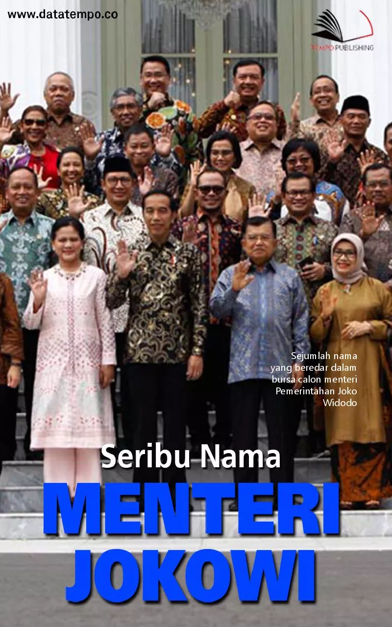 Seribu nama menteri Jokowi