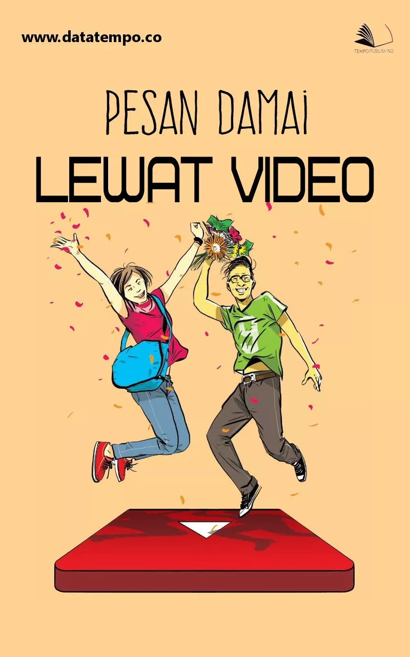 Pesan damai lewat video