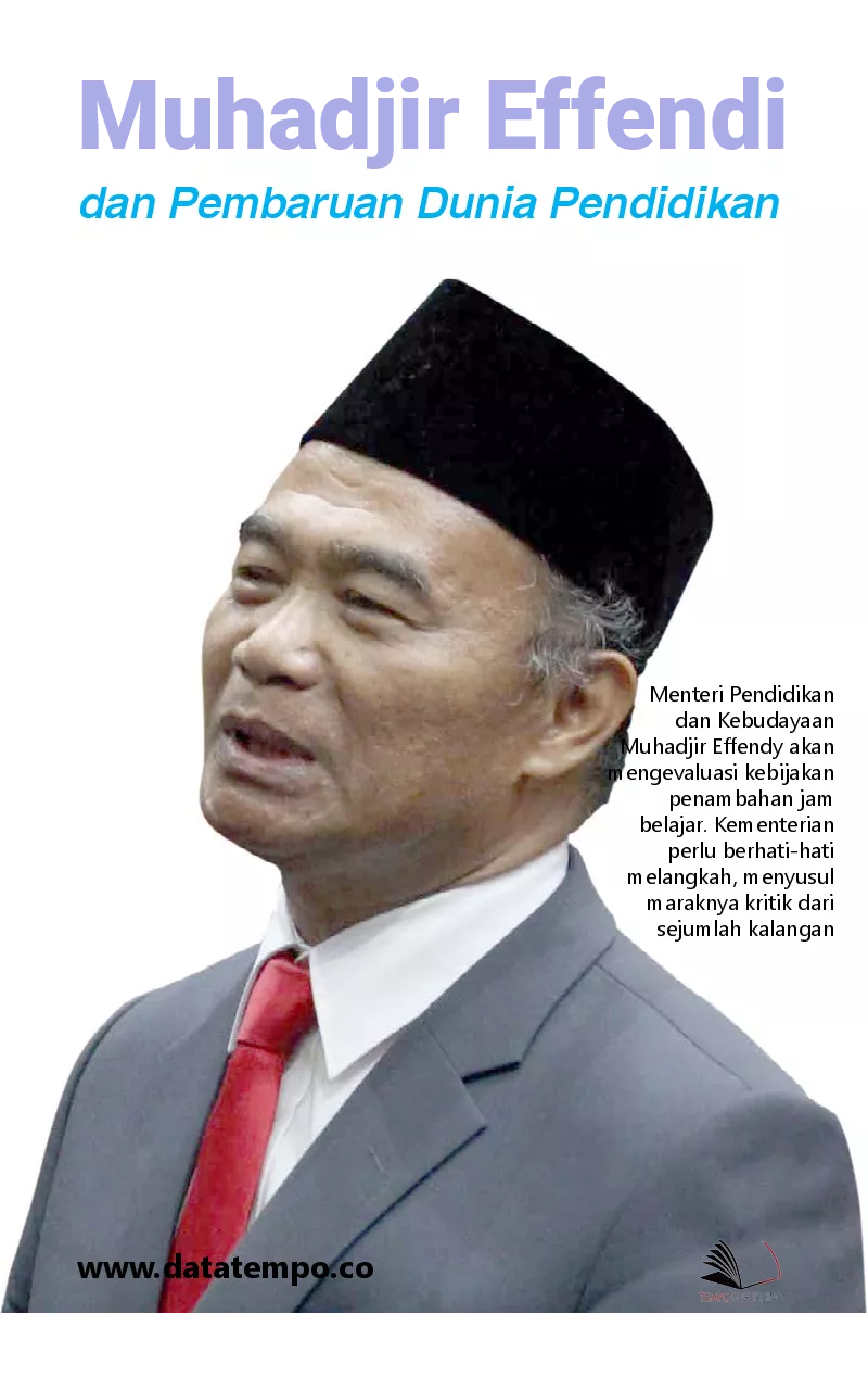 Muhadjir Effendi dan pembaruan dunia pendidikan