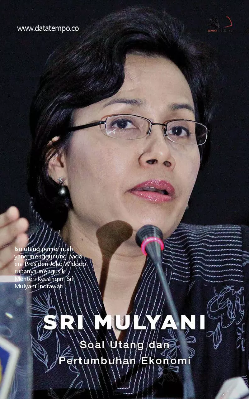 Sri Mulyani, soal utang dan pertumbuhan ekonomi