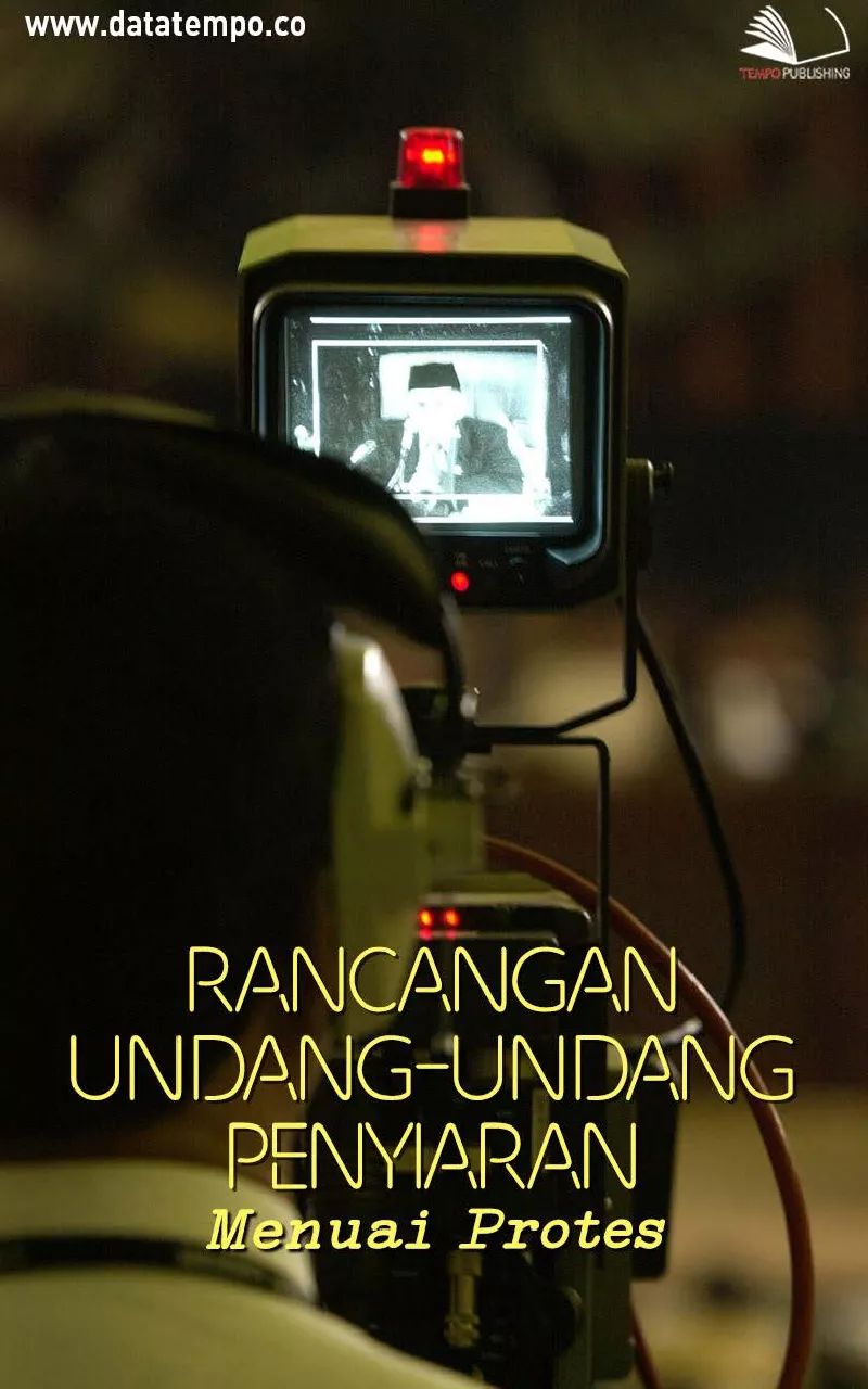 Rancangan undang-undang penyiaran menuai protes
