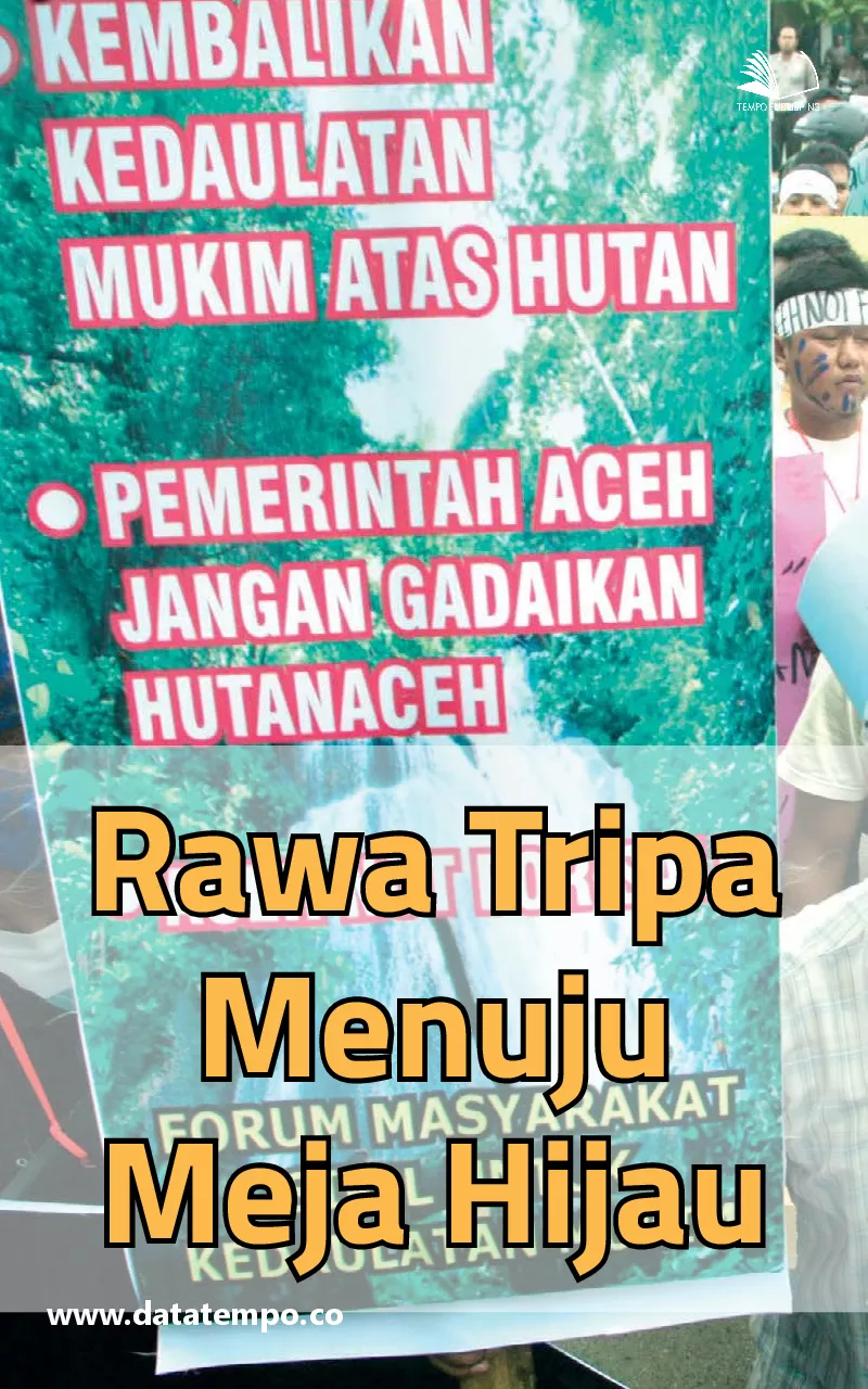Rawa Tripa menuju meja hijau