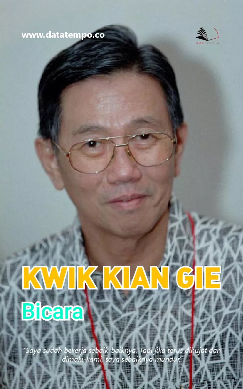 Kwik Kian Gie bicara