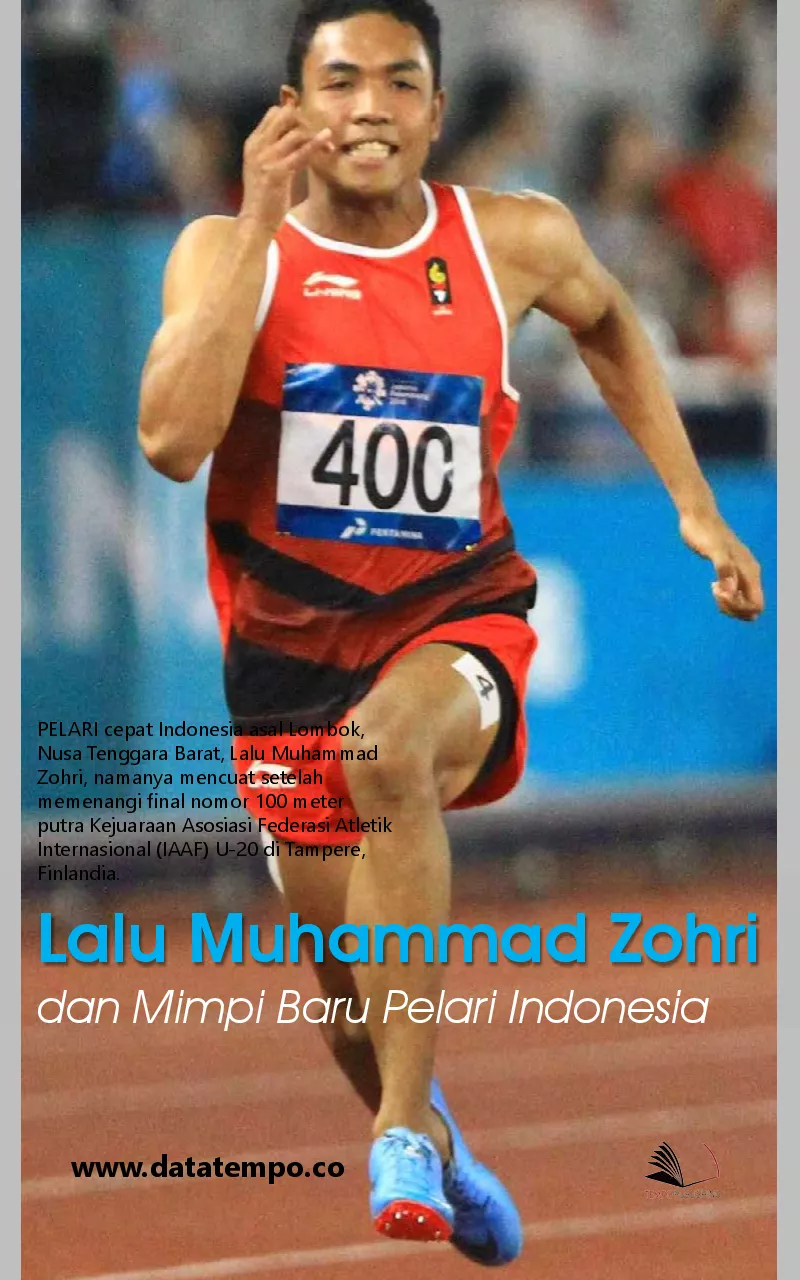 Lalu Muhammad Zohri dan mimpi baru pelari Indonesia