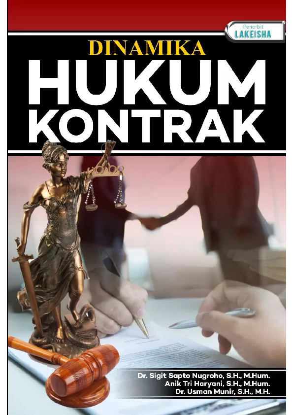 Dinamika HUKUM KONTRAK