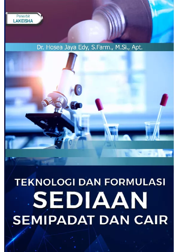 Teknologi Dan Formulasi Sediaan Semipadat dan Cair