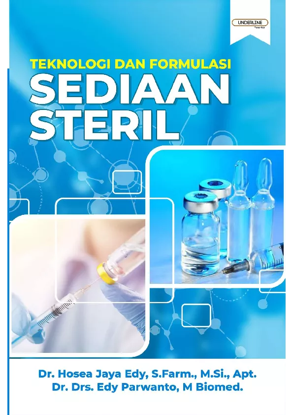 Teknologi dan Formulasi Sediaan Steril