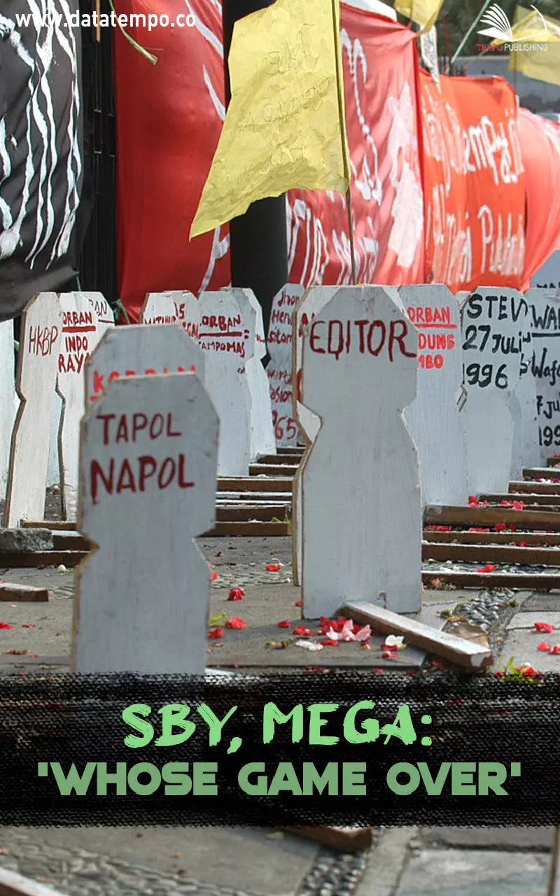 SBY, Mega : ''whose game over''