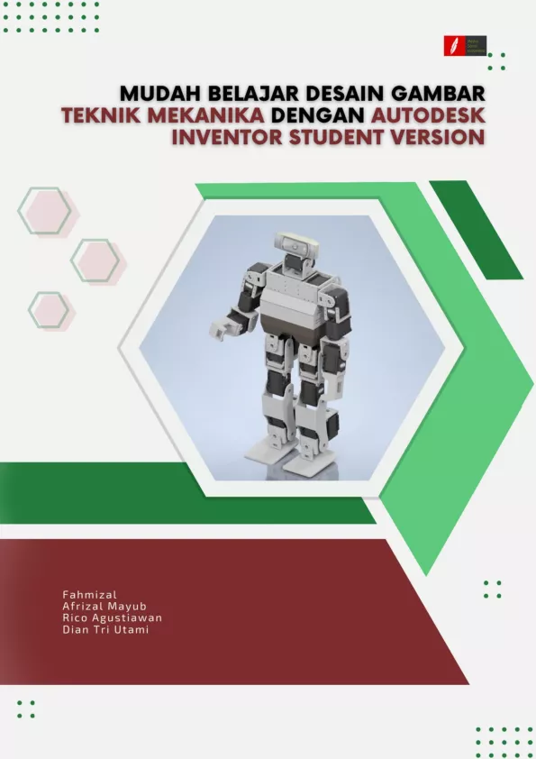 Mudah Belajar Desain Gambar Teknik Mekanika dengan Autodesk Inventor Student Version