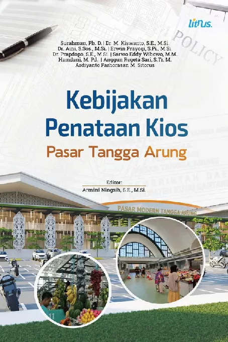 KEBIJAKAN PENATAAN KIOS PASAR TANGGA ARUNG