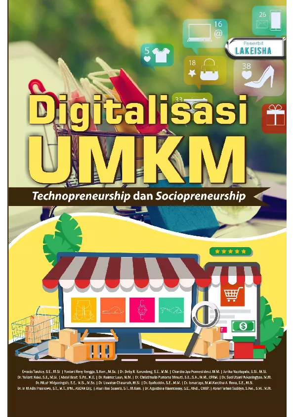 Digitalisasi UMKM ( Technopreneurship dan Sociopreneurship )