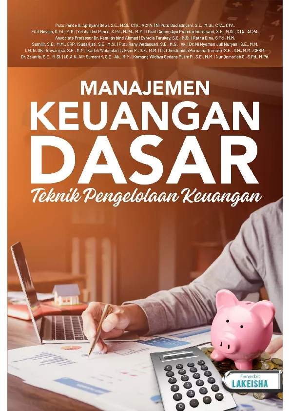MANAJEMEN KEUANGAN DASAR Teknik Pengelolaan Keuangan