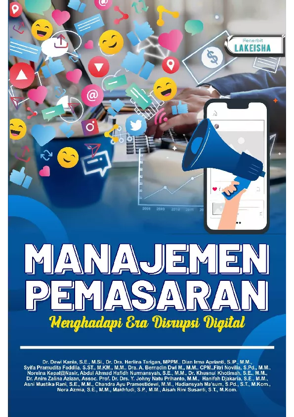 MANAJEMEN PEMASARAN Menghadapi Era Disrupsi Digital