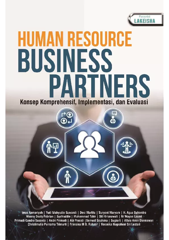 HUMAN RESOURCE BUSINESS PARTNERS Konsep Komprehensif, Implementasi, dan Evaluasi