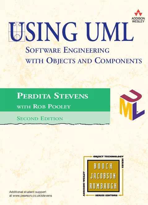 Using UML: Software Engineering with Objects and Components (Second Edition)
