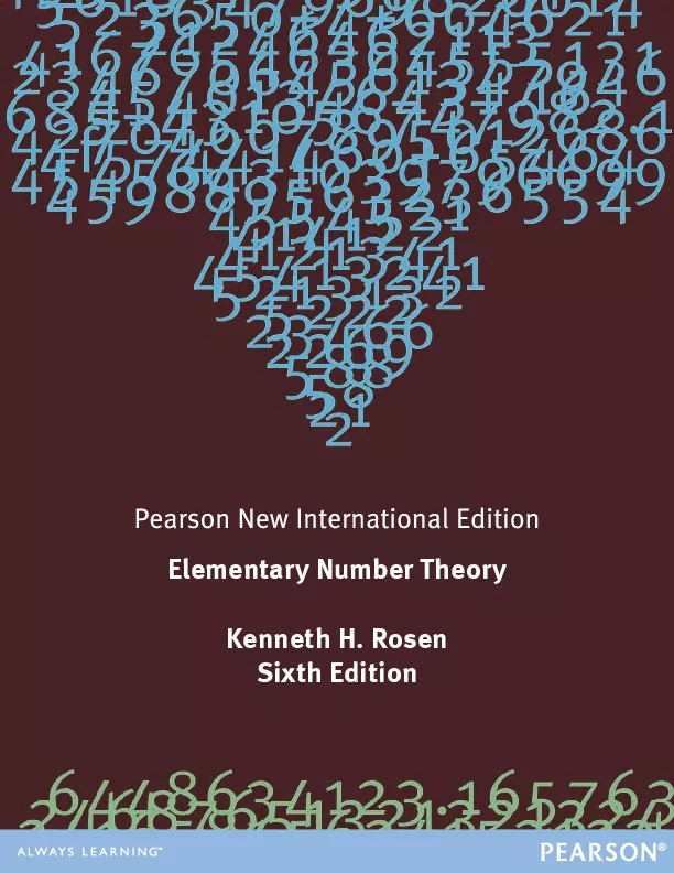 Elementary Number Theory, Pearson New International Edition (6th Edition)
