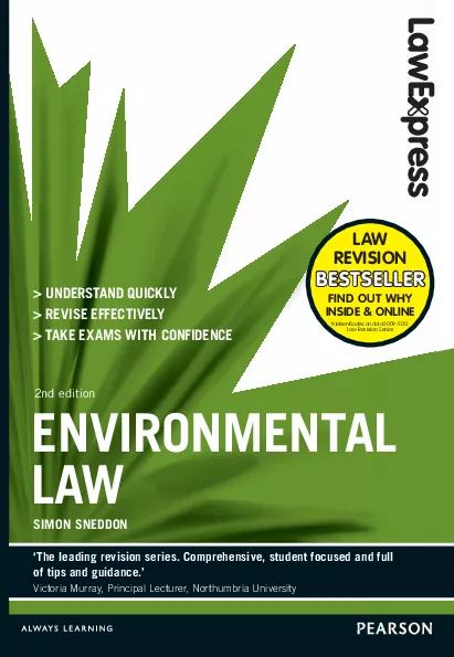 Law Express: Environmental Law (2nd Edition)