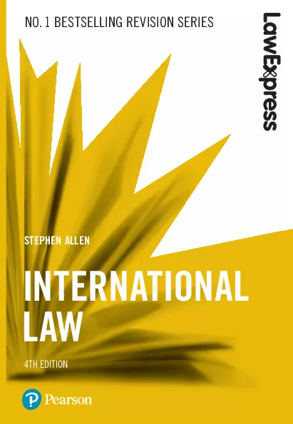 Law Express: International Law (4th Edition)