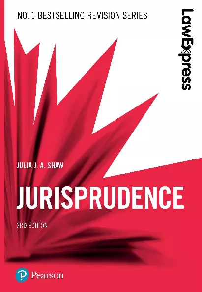 Law Express: Jurisprudence (3rd Edition)