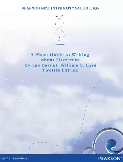 Short Guide to writing about Literature: Pearson New International Edition (12th Edition)