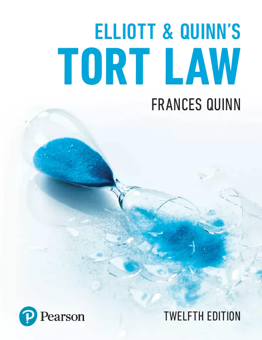 Elliott & Quinn''s Tort Law (12th Edition)