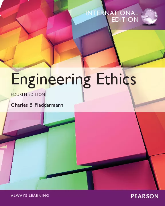Engineering Ethics, International Edition (4th Edition)