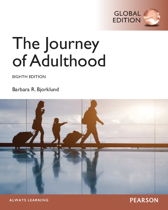 Journey of Adulthood, Global Edition (8th Edition)