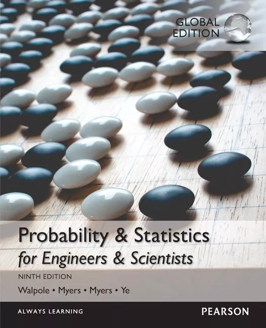 Probability & Statistics for Engineers & Scientists, Global Edition (9th Edition)