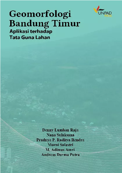 Geomorfologi Bandung Timur Aplikasi Terhadap Tataguna Lahan