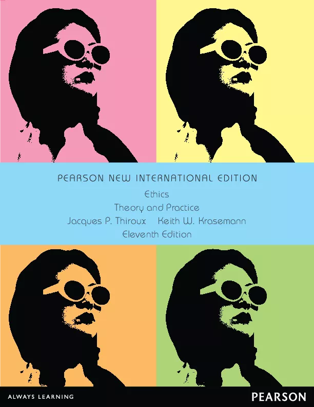 Ethics, Pearson New International Edition (11th Edition)