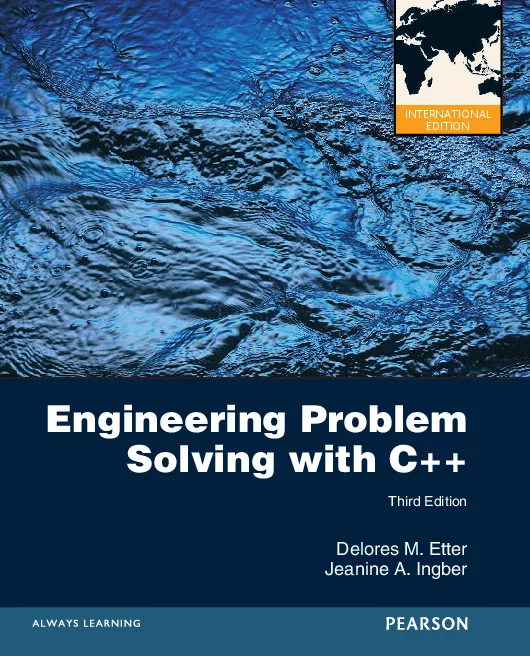 Engineering Problem Solving with C++ (3rd Edition)