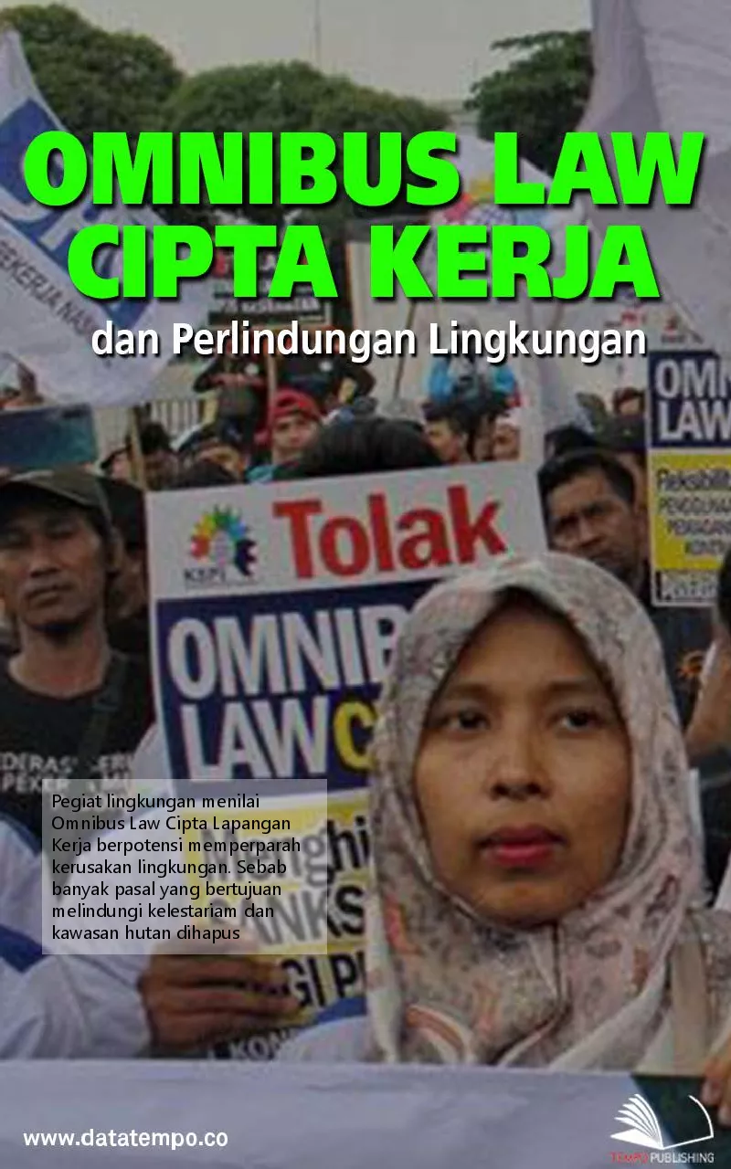 Omnibus law cipta karja dan perlindungan lingkungan
